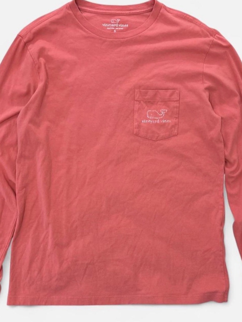 Men’s Vineyard Vines Long Sleeve Pocket Tee